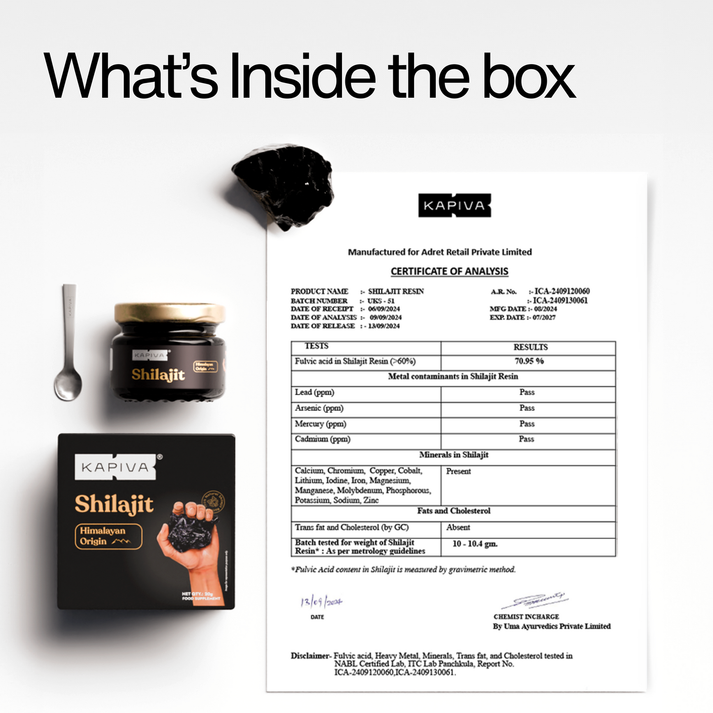 100% Pure Himalayan Shilajit