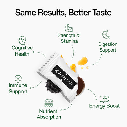 Kapiva Shilajit Gummies (No added Sugar)