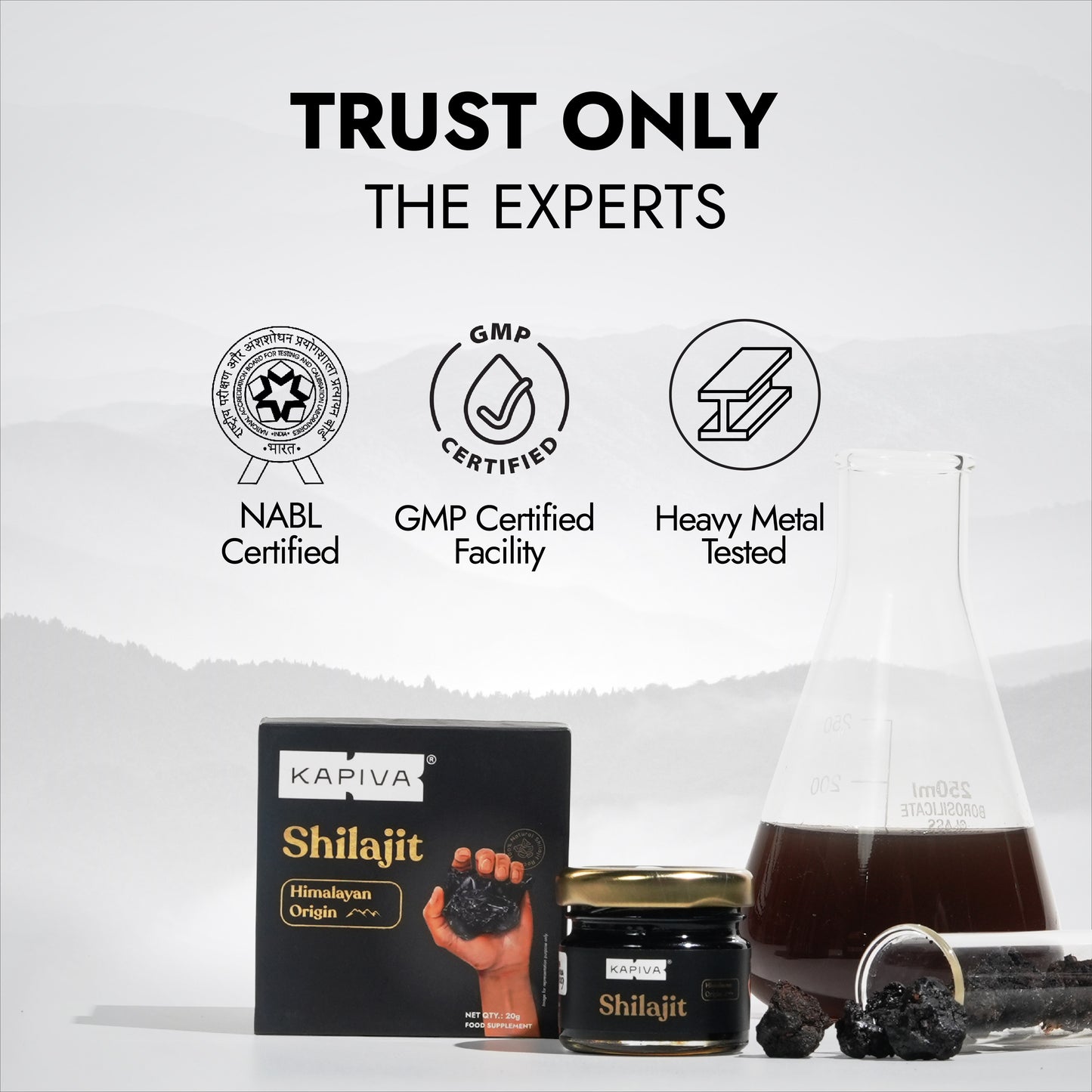 100% Pure Himalayan Shilajit, 30gm