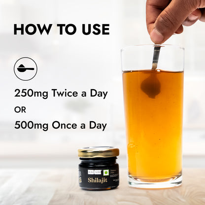 100% Pure Himalayan Shilajit, 30gm