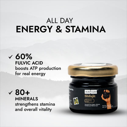 100% Pure Himalayan Shilajit, 30gm