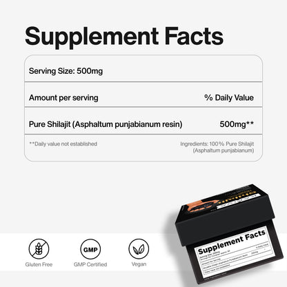 100% Pure Himalayan Shilajit