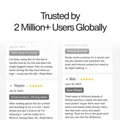 100% Pure Himalayan Shilajit